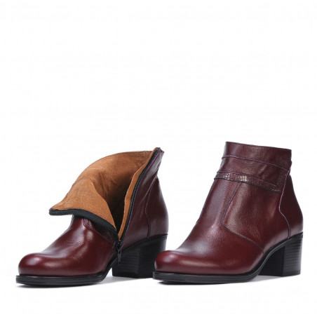 Damenstiefeletten 3328 Bordeaux