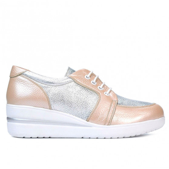 Damen Freizeitschuhe 6006 Puder kombiniert Damen Freizeitschuhe 6006 Puder kombiniert
