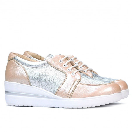 Damen Freizeitschuhe 6006 Puder kombiniert