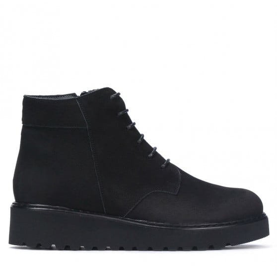Damenstiefeletten 3335 schwarzes Bufo Damenstiefeletten 3335 schwarzes Bufo