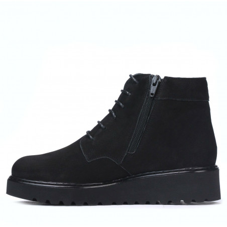 Damenstiefeletten 3335 schwarzes Bufo