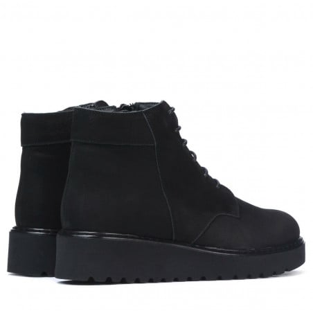 Damenstiefeletten 3335 schwarzes Bufo