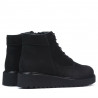 Damenstiefeletten 3335 schwarzes Bufo
