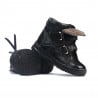Kinderstiefel 3015 Schwarz kombiniert