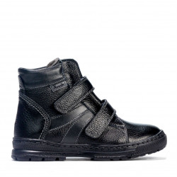Kinderstiefel 3015 Schwarz kombiniert