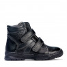 Kinderstiefel 3015 Schwarz kombiniert