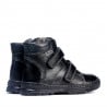 Kinderstiefel 3015 Schwarz kombiniert