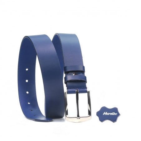 Herren Gürtel 33b Indigo