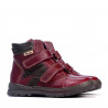 Kinderstiefel 3015 Bordeaux kombiniert