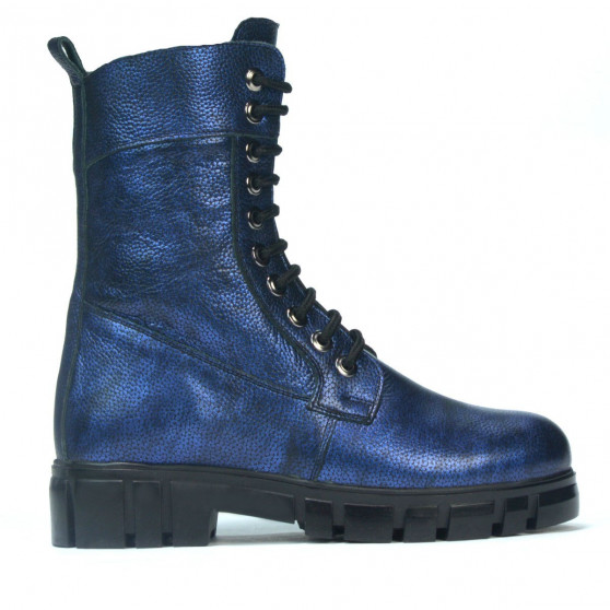 Damenstiefeletten 3337 indigo perlmutt Damenstiefeletten 3337 indigo perlmutt