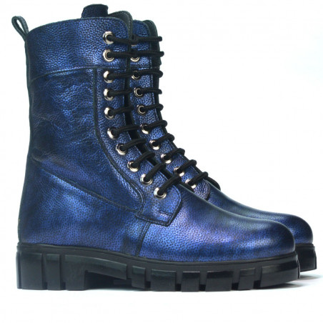 Damenstiefeletten 3337 indigo perlmutt