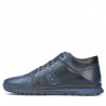 Casual Herrenschuhe 4110 Indigo+Schwarz