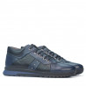 Casual Herrenschuhe 4110 Indigo+Schwarz