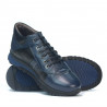 Casual Herrenschuhe 4110 Indigo+Schwarz