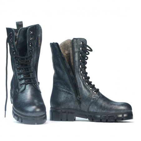 Damenstiefel 3337 perlgrau