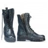 Damenstiefel 3337 perlgrau