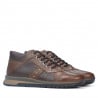 Casual-Schuhe Herren 4110 braun+kaffee
