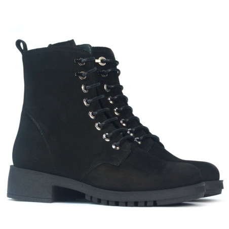 Damenstiefeletten 3336 schwarzes Bufo