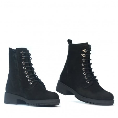 Damenstiefeletten 3336 schwarzes Bufo