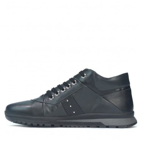 Casual-Schuhe Herren 4110 schwarz+grau