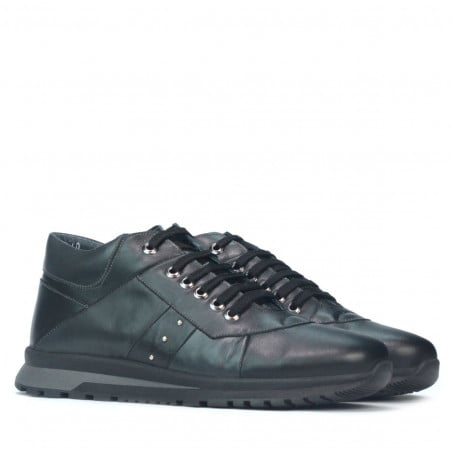 Casual-Schuhe Herren 4110 schwarz+grau