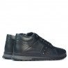 Casual-Schuhe Herren 4110 schwarz+grau