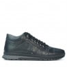 Casual-Schuhe Herren 4110 schwarz+grau
