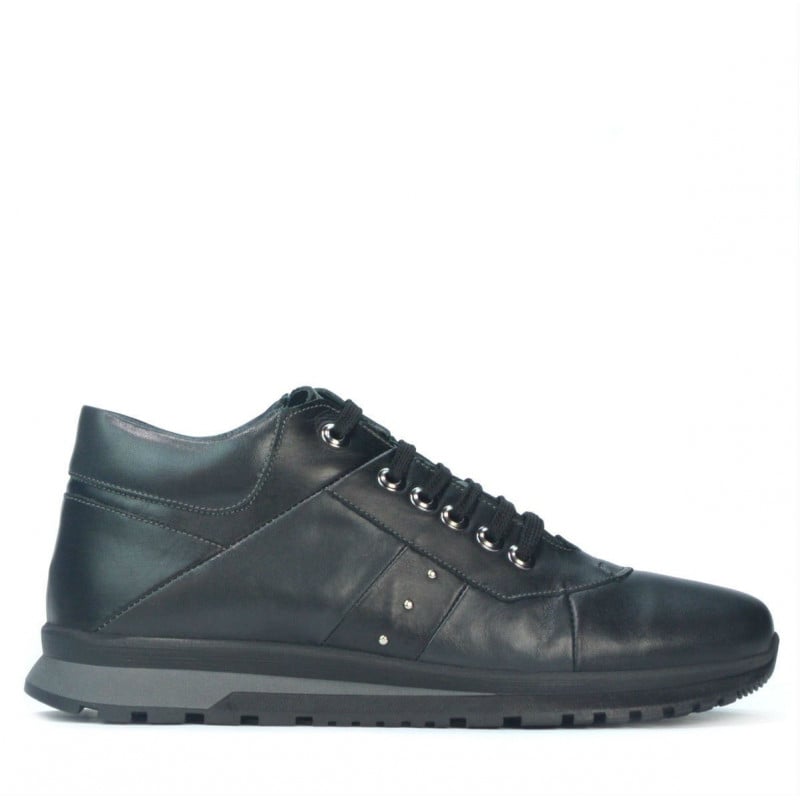 Casual-Schuhe Herren 4110 schwarz+grau