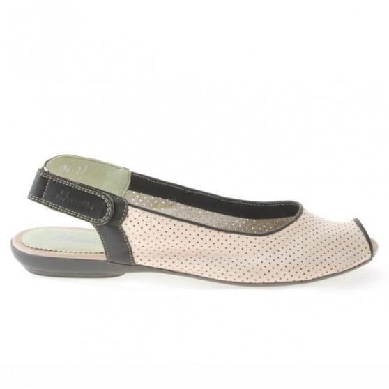 Damen Sandalen 583 rosa+braun Damen Sandalen 583 rosa+braun