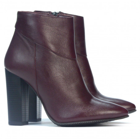 Damenstiefeletten 1154-1 bordeaux