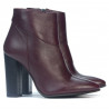 Damenstiefeletten 1154-1 bordeaux