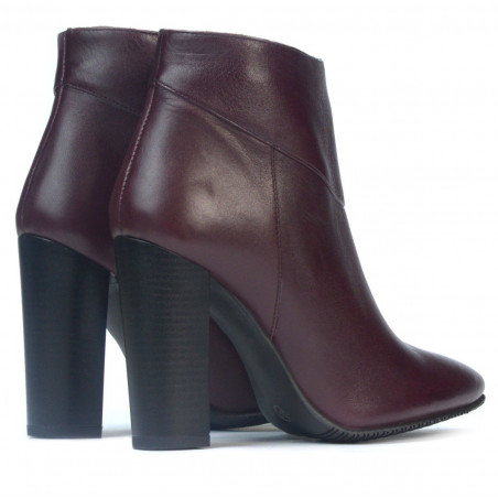Damenstiefeletten 1154-1 bordeaux