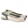 Damen Sandalen 583 rosa+braun