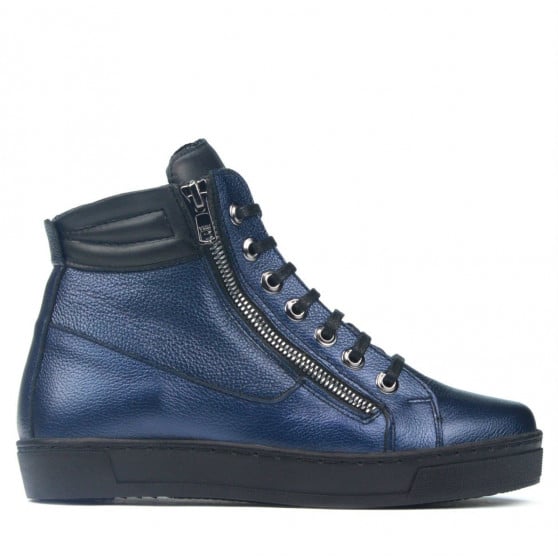 Stiefeletten 3339 indigo perlmuttfarben Stiefeletten 3339 indigo perlmuttfarben