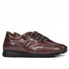 Damen Sport/Freizeit Schuhe 6005 bordeaux kombiniert