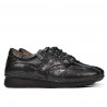 Damen Sneakers/Casual 6005 schwarz kombiniert