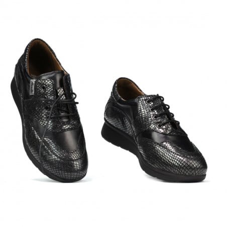 Damen Sneakers/Casual 6005 schwarz kombiniert