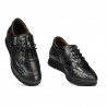 Damen Sneakers/Casual 6005 schwarz kombiniert