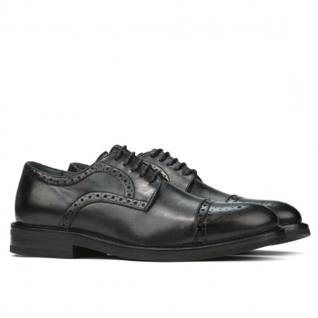 Elegante Herrenschuhe 896 schwarz