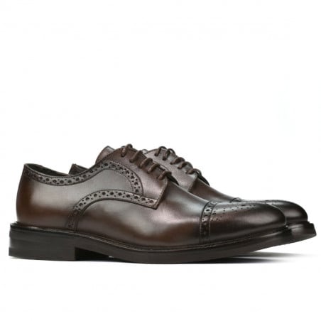 Elegante Herrenschuhe 896 a Café