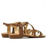 Damen Sandalen 5058 braun kombiniert