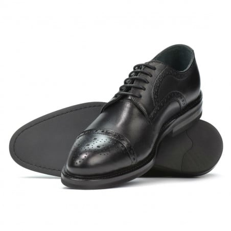 Elegante Herrenschuhe (große Größen) 896m schwarz