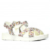 Damensandalen 5049-1 floral multicolor