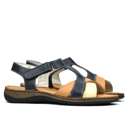 Damensandalen 5046 indigo kombiniert