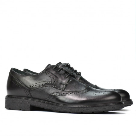 Elegante Herrenschuhe 894 schwarz