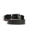 Herrengürtel 35b zweifarbig schwarz+braun