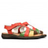 Damen Sandalen 5046 kombiniert orange