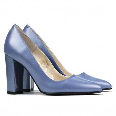 Damen Elegantschuhe 1261 Perlblau