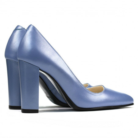 Damen Elegantschuhe 1261 Perlblau