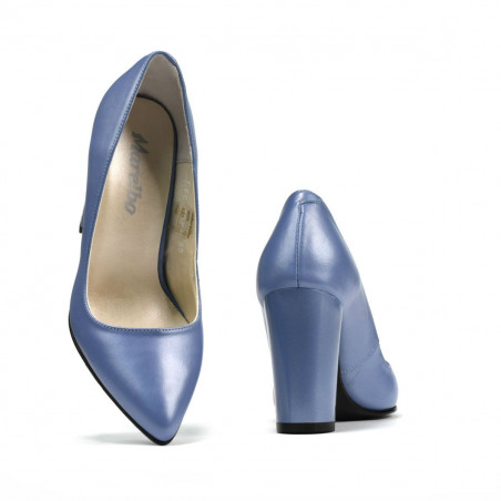 Damen Elegantschuhe 1261 Perlblau